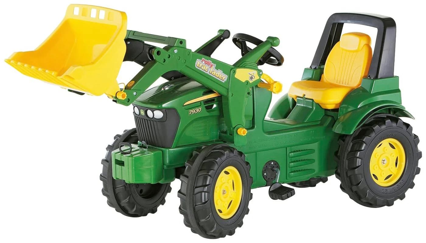 ROLLY TOYS John Deere 7930 Kindertraktor mit Frontlader Grün - Bild 2