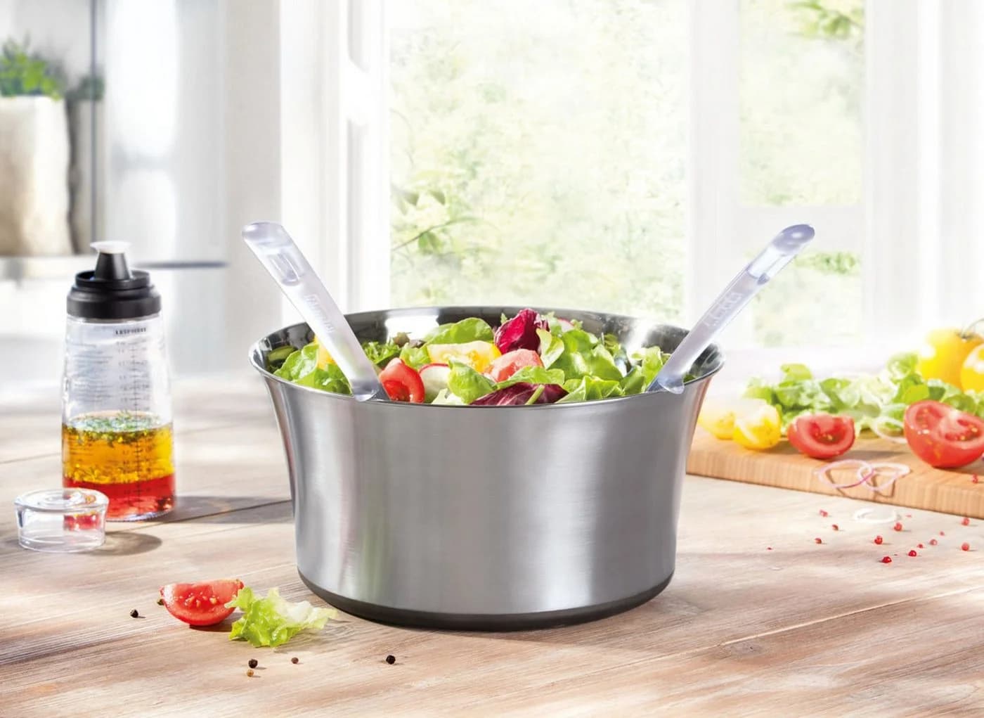 Leifheit Dressing Shaker Transparent mit Anti-Tropf-Ausguss - Bild 5