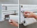 LEIFHEIT Parat Wandrollenhalter Weiß 3-in-1 Bild 5