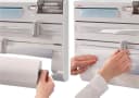 Leifheit Wandrollenhalter Parat Plus Weiß mit Tesafilm-Spender Bild 5