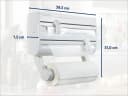 LEIFHEIT Parat F2 Wandrollenhalter Weiß 3-in-1 Bild 5