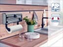 Leifheit Wandrollenhalter Parat Royal Silber Bild 1