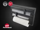 Leifheit Küchenrollenhalter Parat Black 3 Rollen Messerscharfe Klingen Bild 1