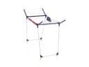 Leifheit Pegasus 180 Solid Plus Wäscheständer Weiß/Blau/Rot Bild 2