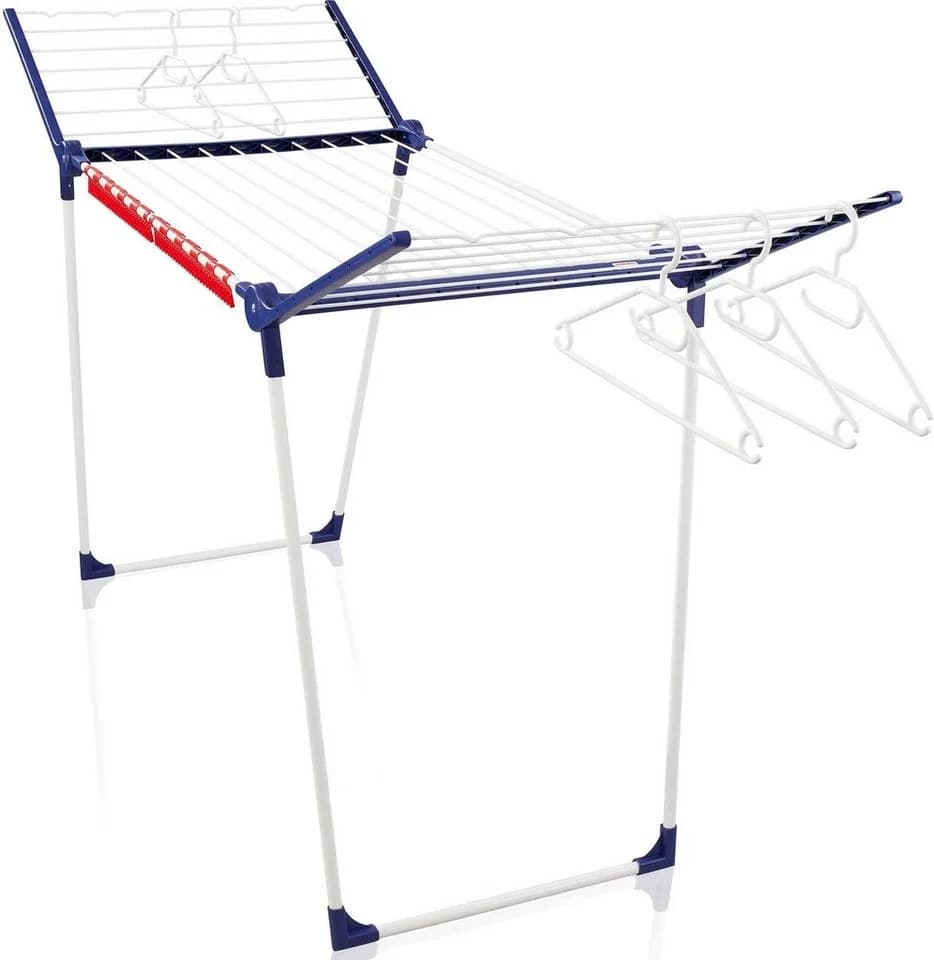LEIFHEIT Wäscheständer Pegasus 200 Solid Blau Weiß - Bild 2