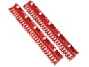 Leifheit Kleinteilehalter 2er Set Rot - Klammerloses Aufhängen für 54 Teile Bild 4