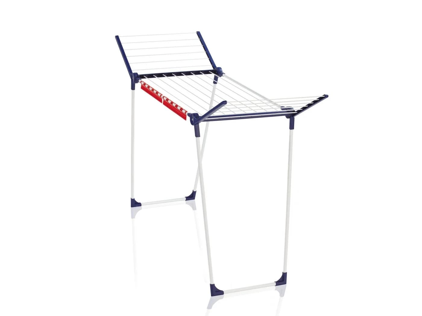 Leifheit Wäscheständer Pegasus 150 Solid Slim Blau Weiß - Bild 2
