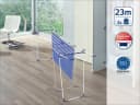 LEIFHEIT Wäscheständer Classic Extendable 230 Solid Blau Weiß Bild 1