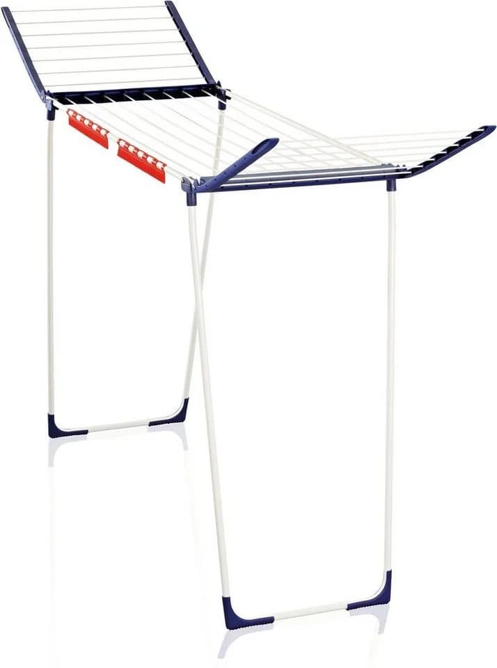 LEIFHEIT Pegasus 180 Solid Maxx Wäscheständer Weiß/Blau XXL - Bild 2