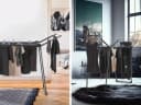 Leifheit Standtrockner Pegasus 150 Solid Slim Black Bild 3