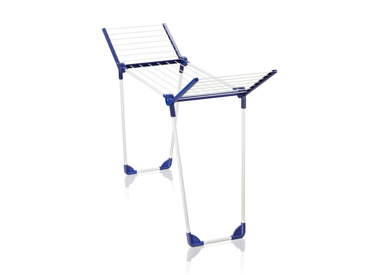 Leifheit Wäscheständer Pegasus 120 Solid Bath Blau Weiß - Bild 2