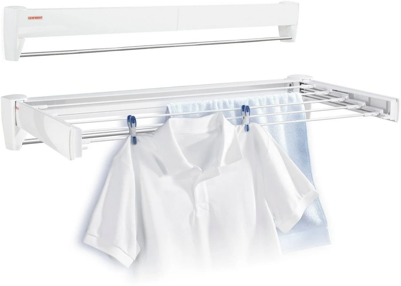 Leifheit Wandtrockner Telegant 36 Protect Plus Silber Aluminium - Bild 2