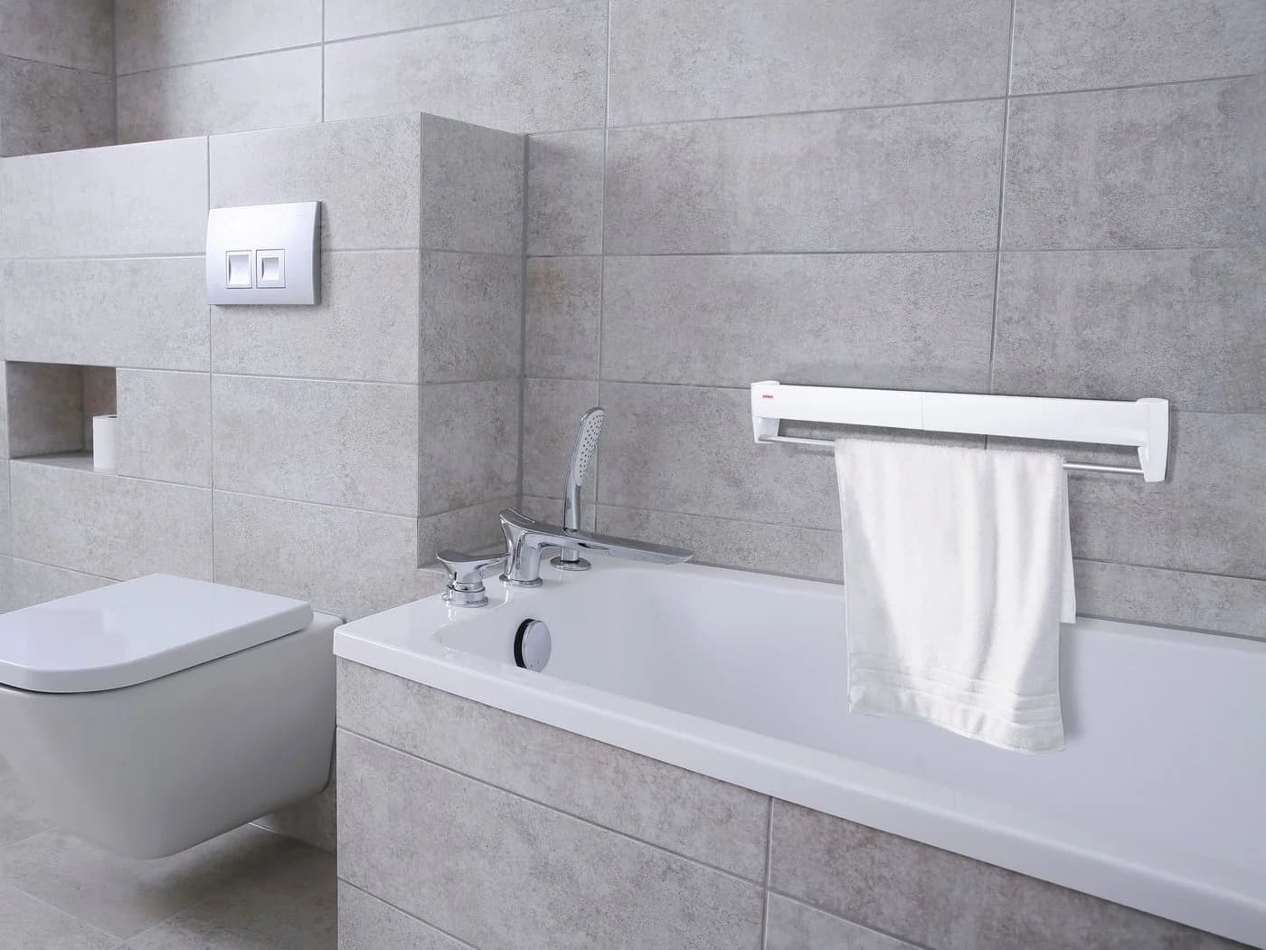 Leifheit Wandtrockner Telegant 36 Protect Plus Silber Aluminium - Bild 4