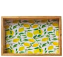 ZASSENHAUS Dekotablett LEMON Mangoholz Beige Bild 1