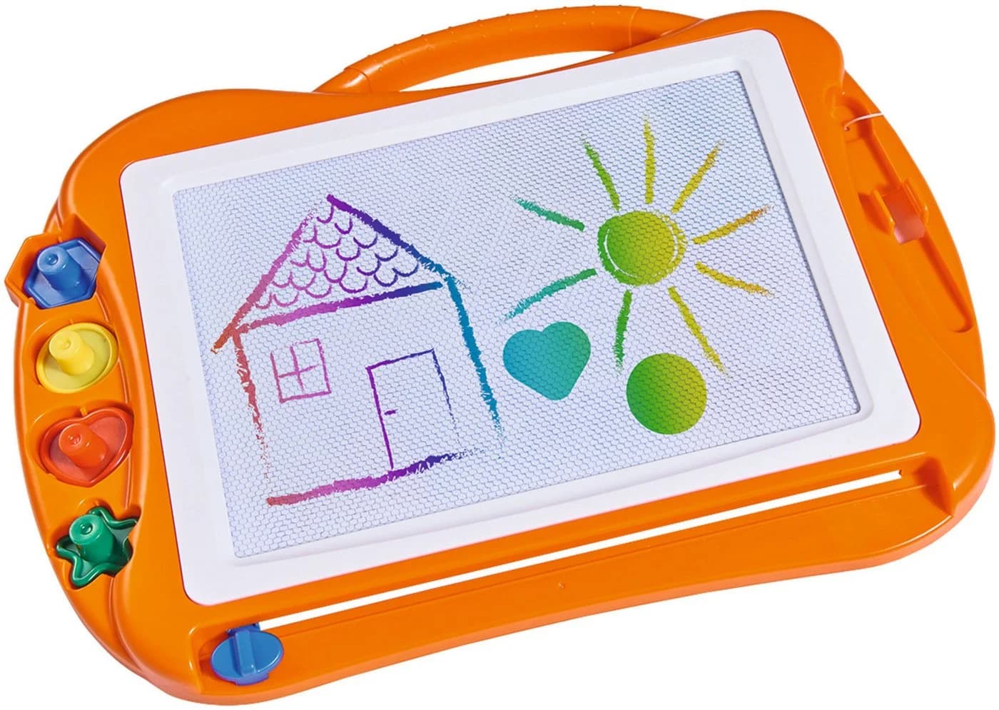 SIMBA Zaubertafel Art & Fun 2 Farb-Maltafeln Bunt mit 4 Stempeln - Bild 3