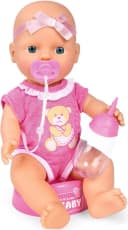 SIMBA Babypuppe New Born Baby mit Trink- und Nässfunktion Bild 2