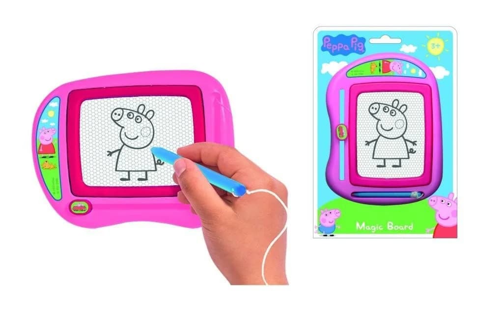 Peppa Pig Magnet Maltafel Rosa 16x13cm