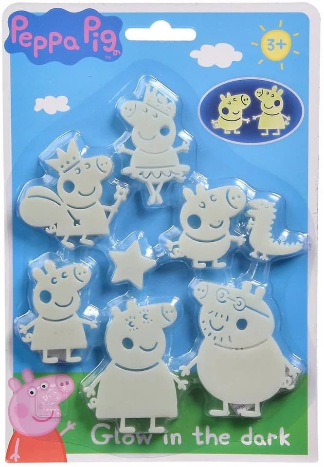 SIMBA Wanddeko Peppa Pig Glow in the Dark Set 20-tlg. - Bild 2