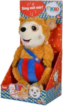 SIMBA Kuscheltier Bobo Siebenschläfer, Sing mit mir!, mit Sound, Blau/Rot Bild 4