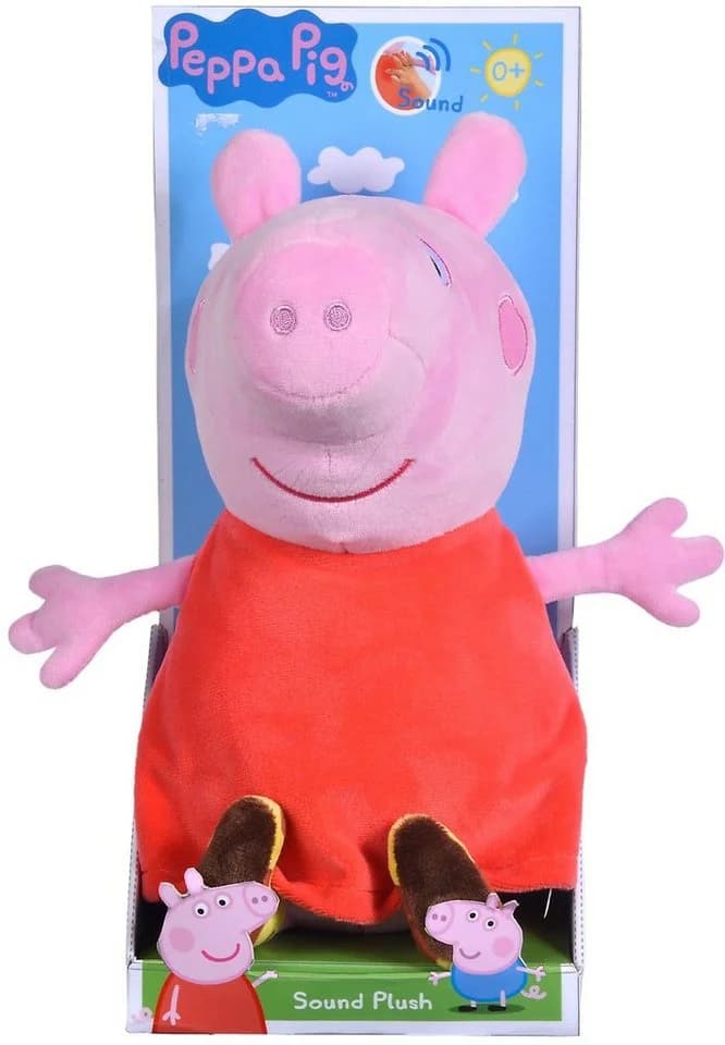 SIMBA Kuscheltier Peppa Pig mit Sound 22 cm