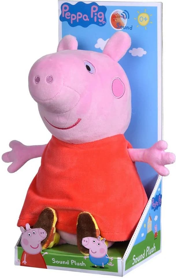 SIMBA Kuscheltier Peppa Pig mit Sound 22 cm - Bild 2