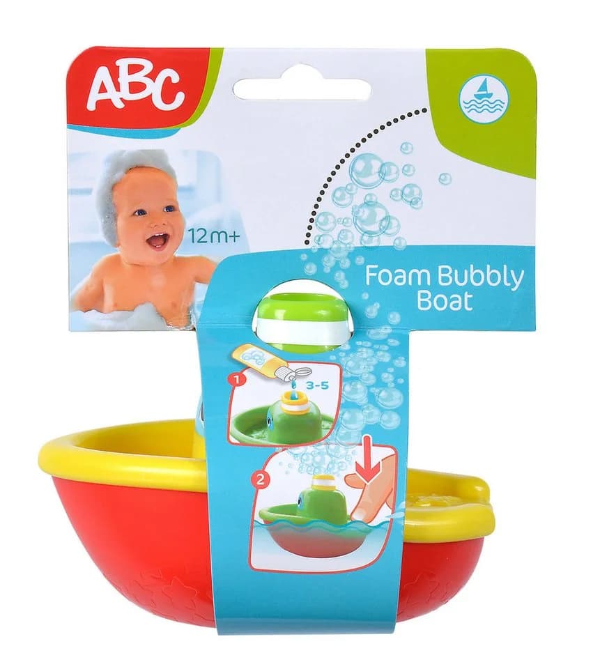 Simba Dickie Badespielzeug ABC Schaumblasenboot 11cm - Bild 2