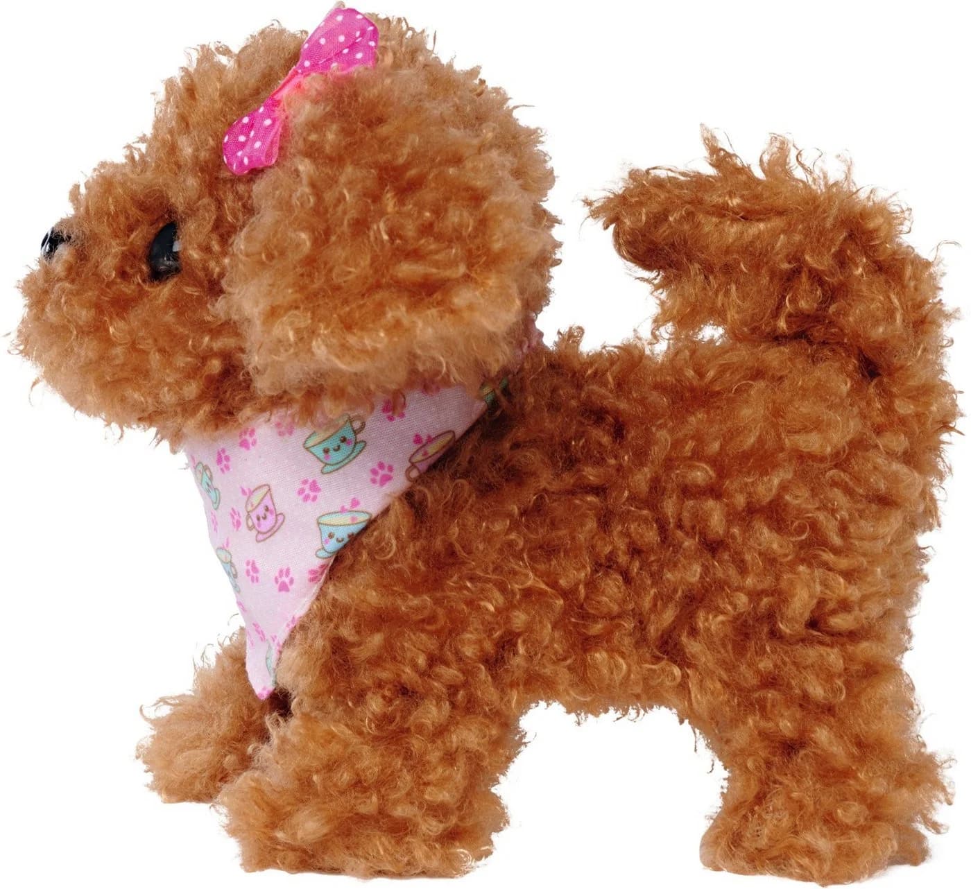 SIMBA Plüschfigur Chi Chi Love Tea Cup Poodle Puppy Braun/Rosa mit Soundeffekten - Bild 4