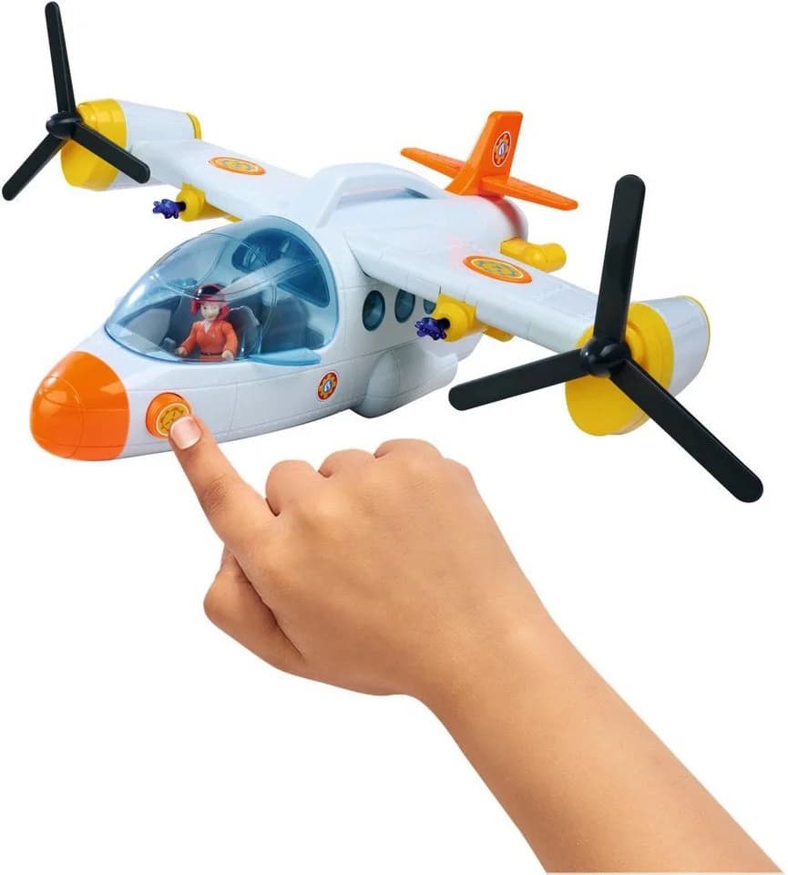 Feuerwehrmann Sam Fire Swift Rettungsflugzeug mit Licht & Sound - Bild 5