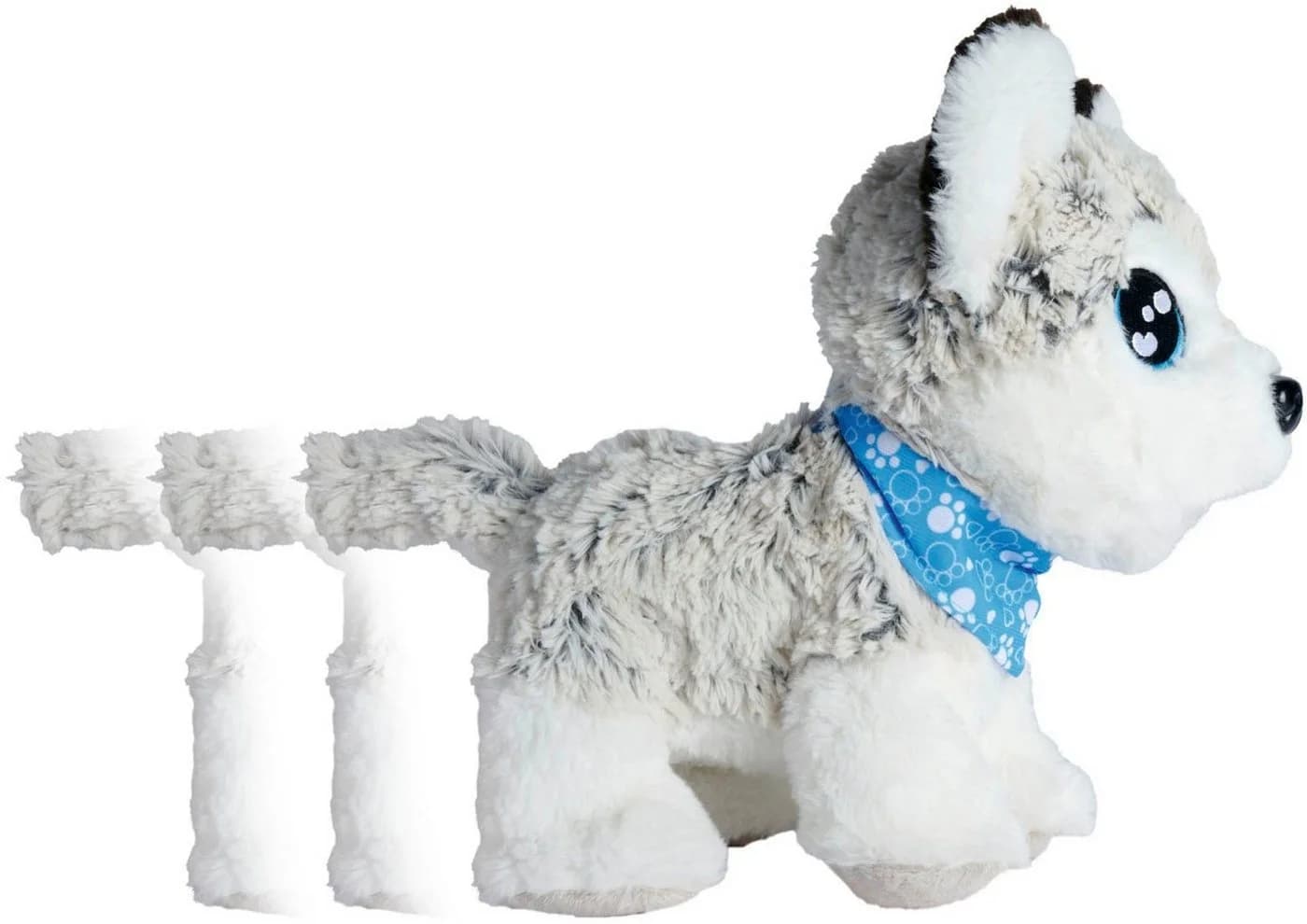 SIMBA Kuscheltier Chi Chi Love Happy Husky Interaktiv Blau - Bild 4