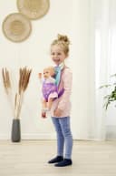 SIMBA Puppen-Tragesitz Stoff für 30-43 cm Puppen Bild 1