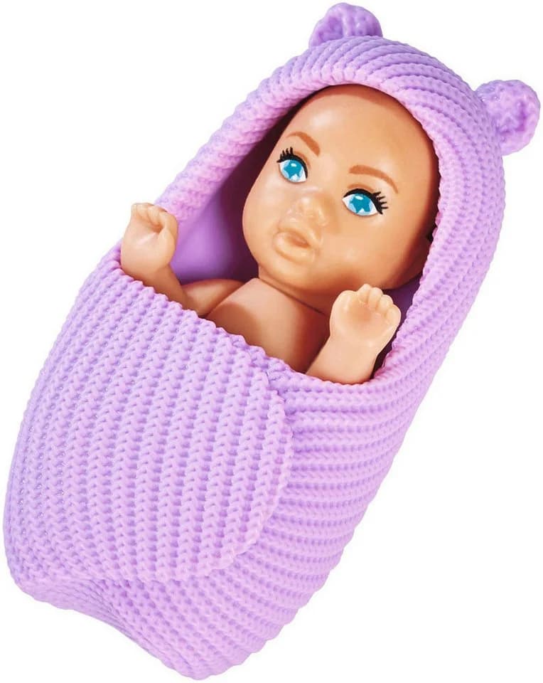 SIMBA Anziehpuppe Steffi Love Hello Baby mit wachsendem Bauch und Babybett - Bild 4