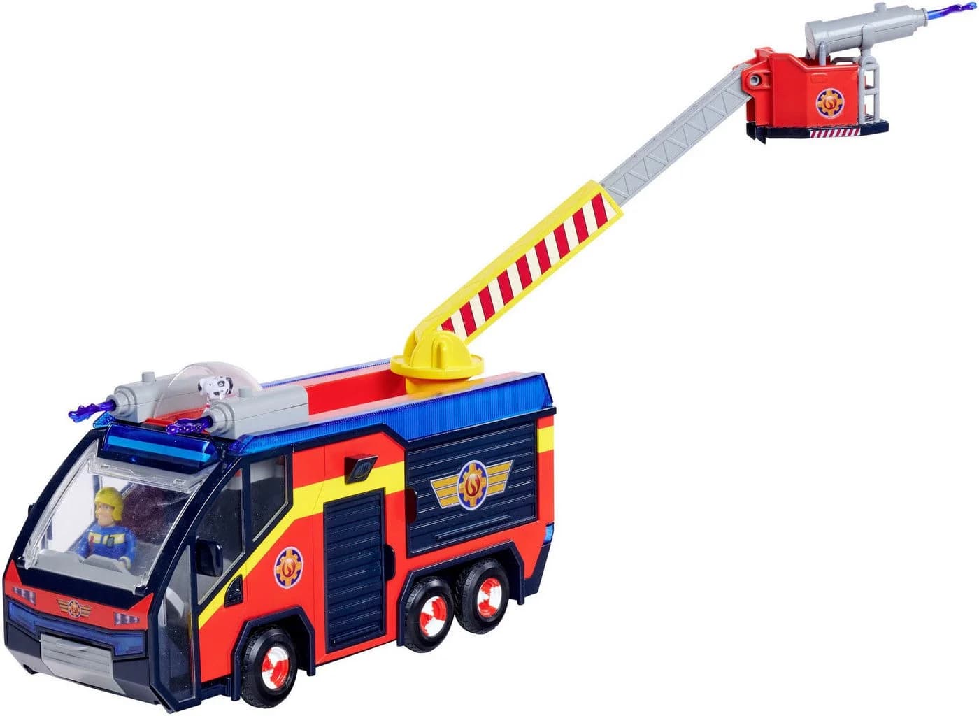 SIMBA Spielzeug-Feuerwehr Feuerwehrmann Sam Jupiter mit Licht- und Soundeffekten - Bild 2