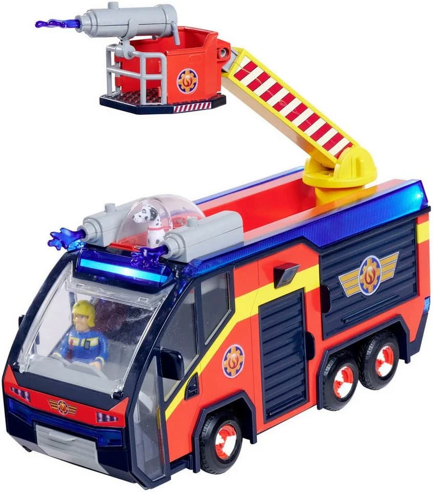 SIMBA Spielzeug-Feuerwehr Feuerwehrmann Sam Jupiter mit Licht- und Soundeffekten - Bild 3