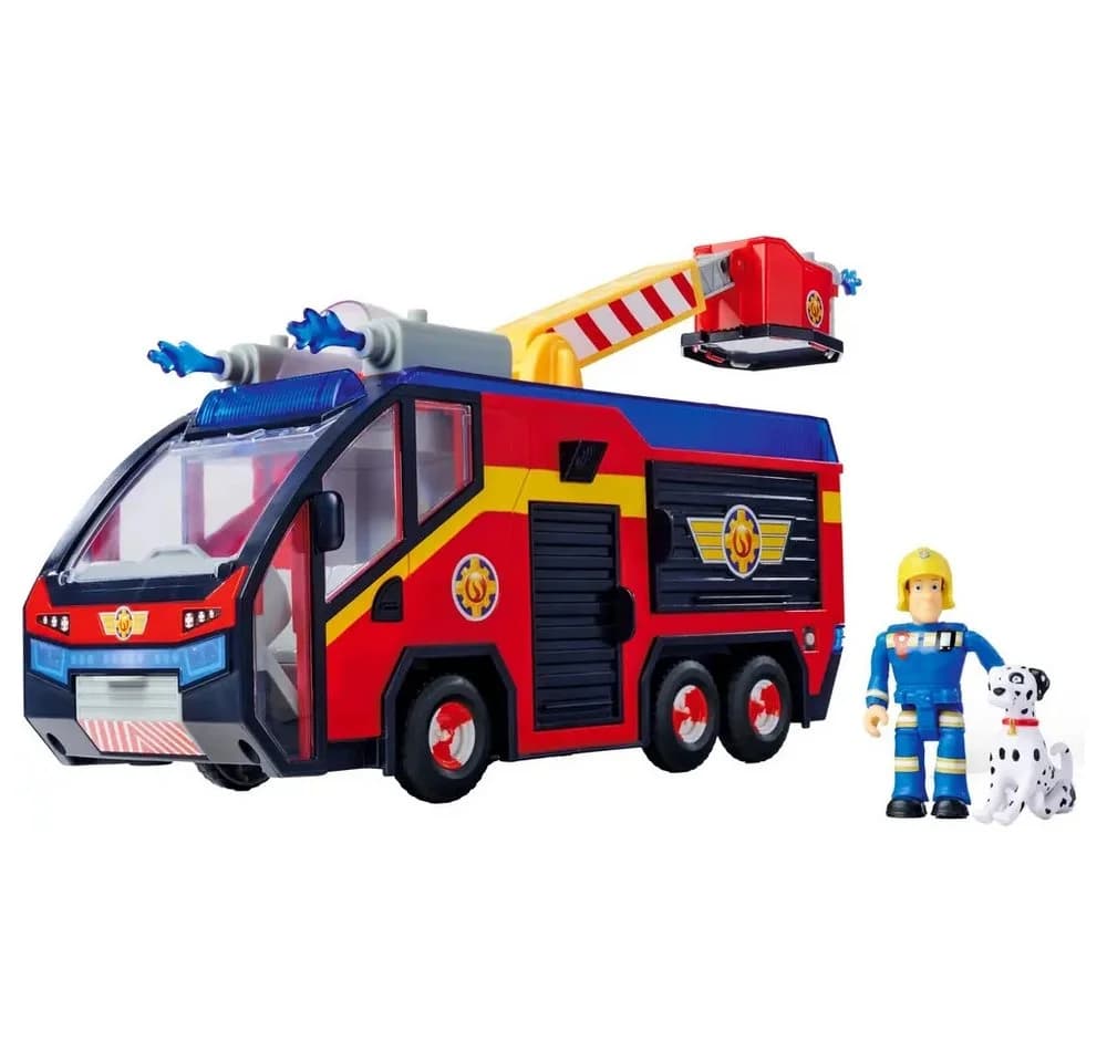 SIMBA Spielzeug-Feuerwehr Feuerwehrmann Sam Jupiter mit Licht- und Soundeffekten - Bild 4
