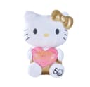 Hello Kitty Plüschfigur 50 Jahre Jubiläum Gold/Rosa Bild 3
