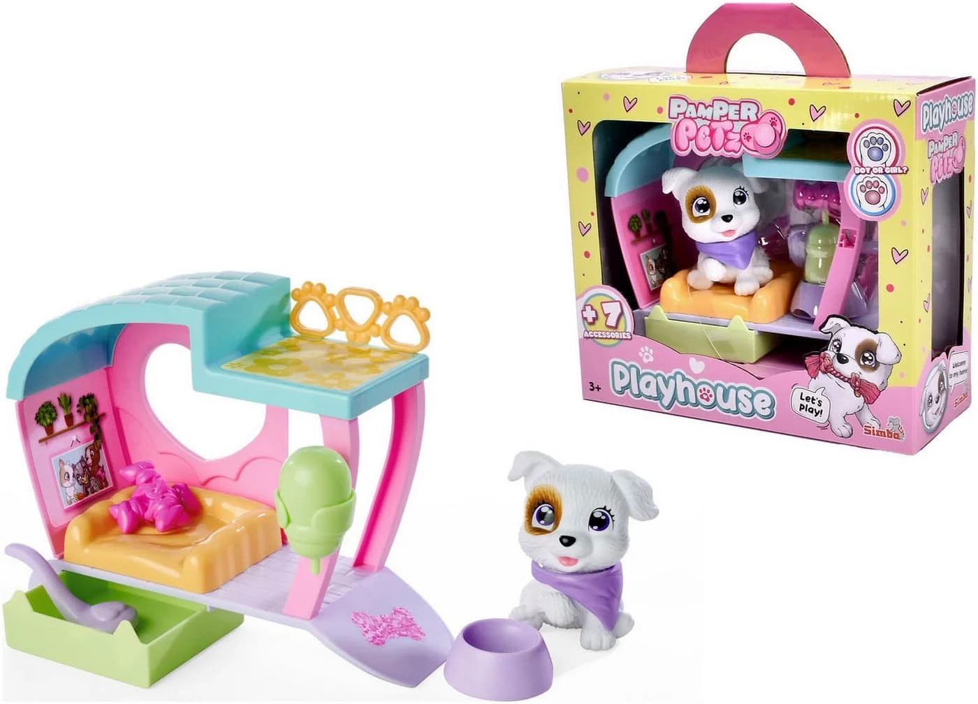 SIMBA Spielwelt Pamper Petz Mini Playhouse Bunt - Bild 2