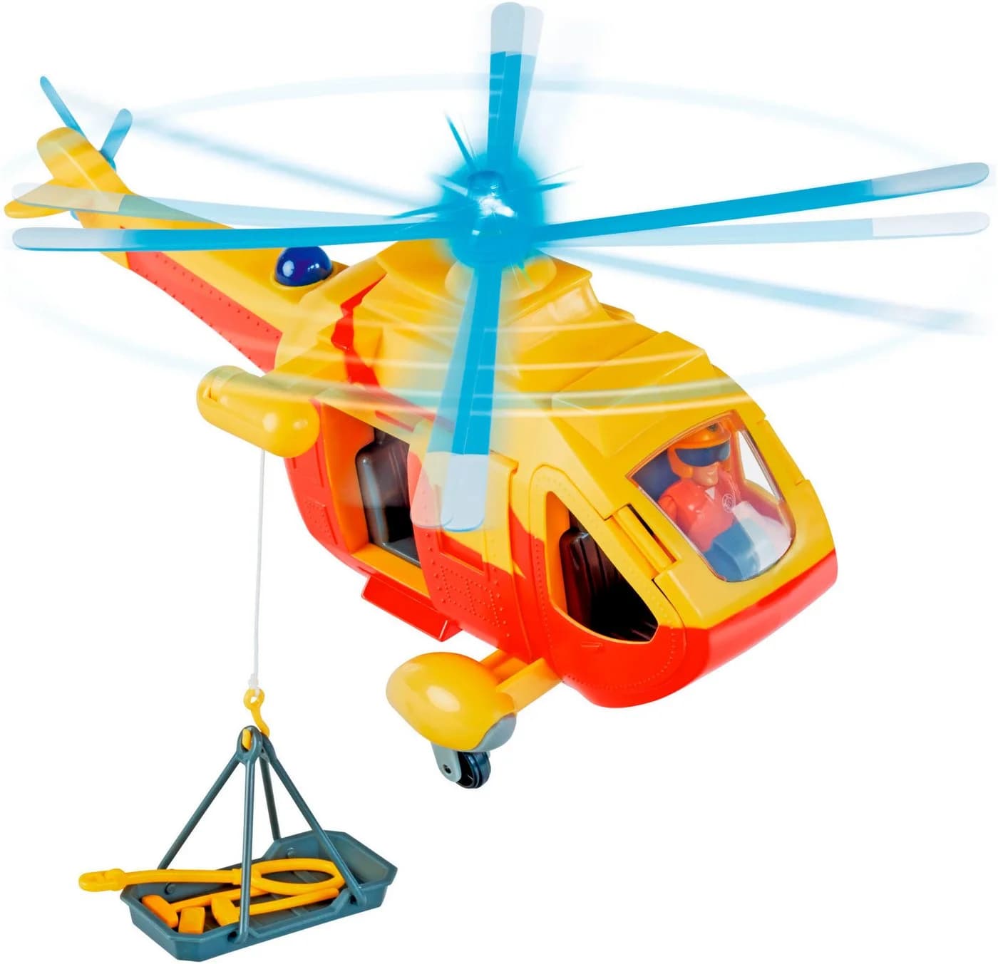 SIMBA Spielzeug-Hubschrauber Feuerwehrmann Sam Wallaby II mit Licht und Sound - Bild 4
