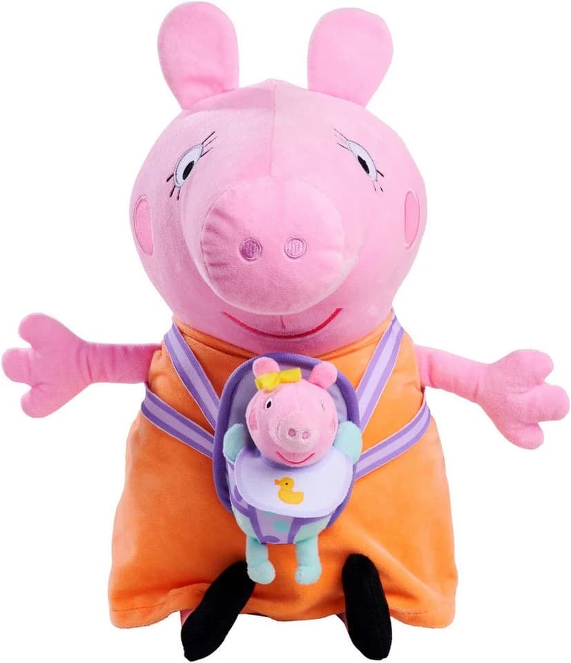 SIMBA Plüschfigur Peppa Pig Mama Wutz mit Evie Rosa 33 cm - Bild 2