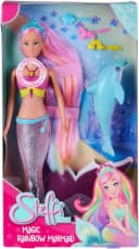 SIMBA Anziehpuppe Steffi Love Mermaizing mit leuchtender Schwanzflosse Bild 1