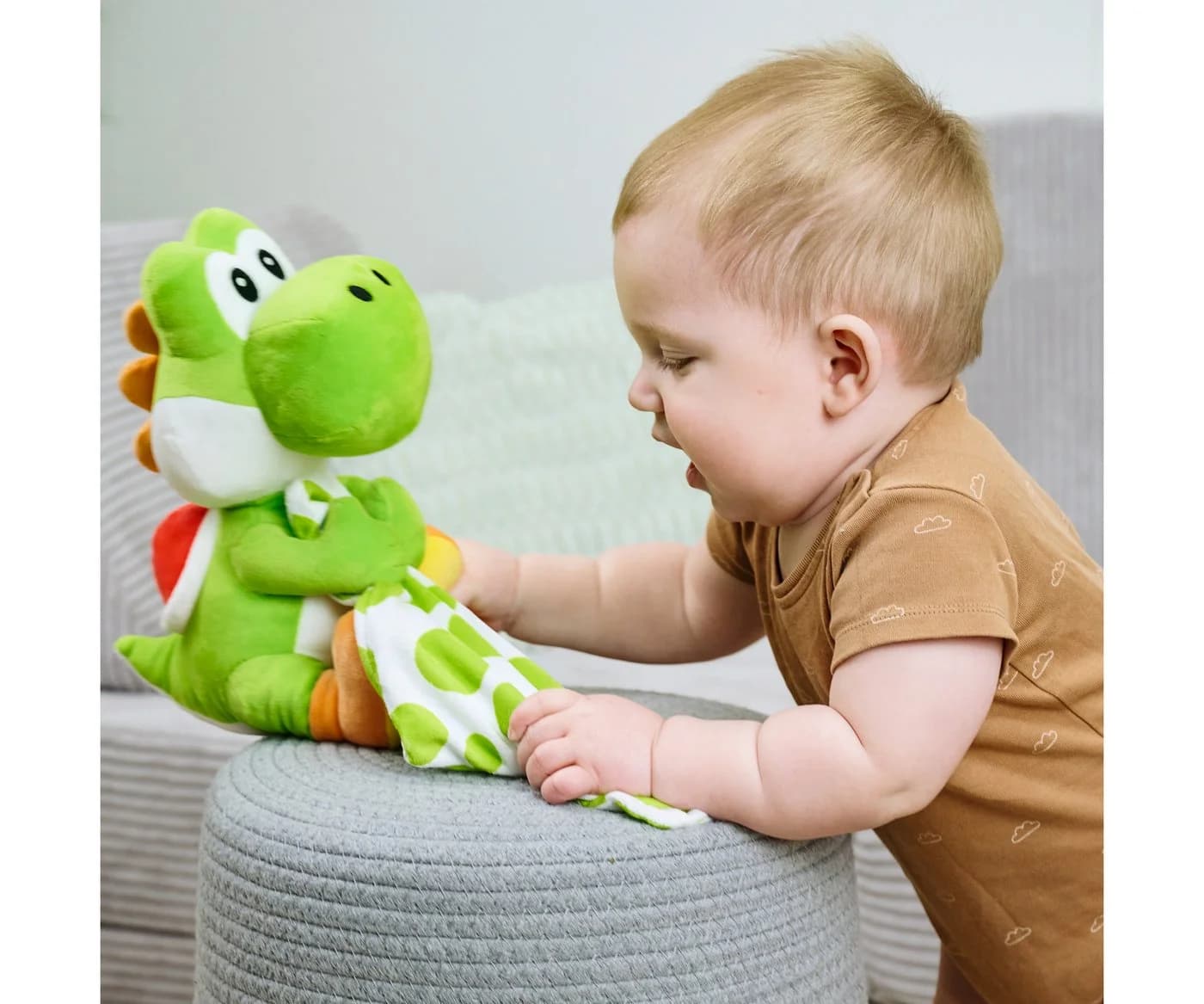 SIMBA Plüschtier Yoshi mit Schmusetuch 23 cm - Bild 3