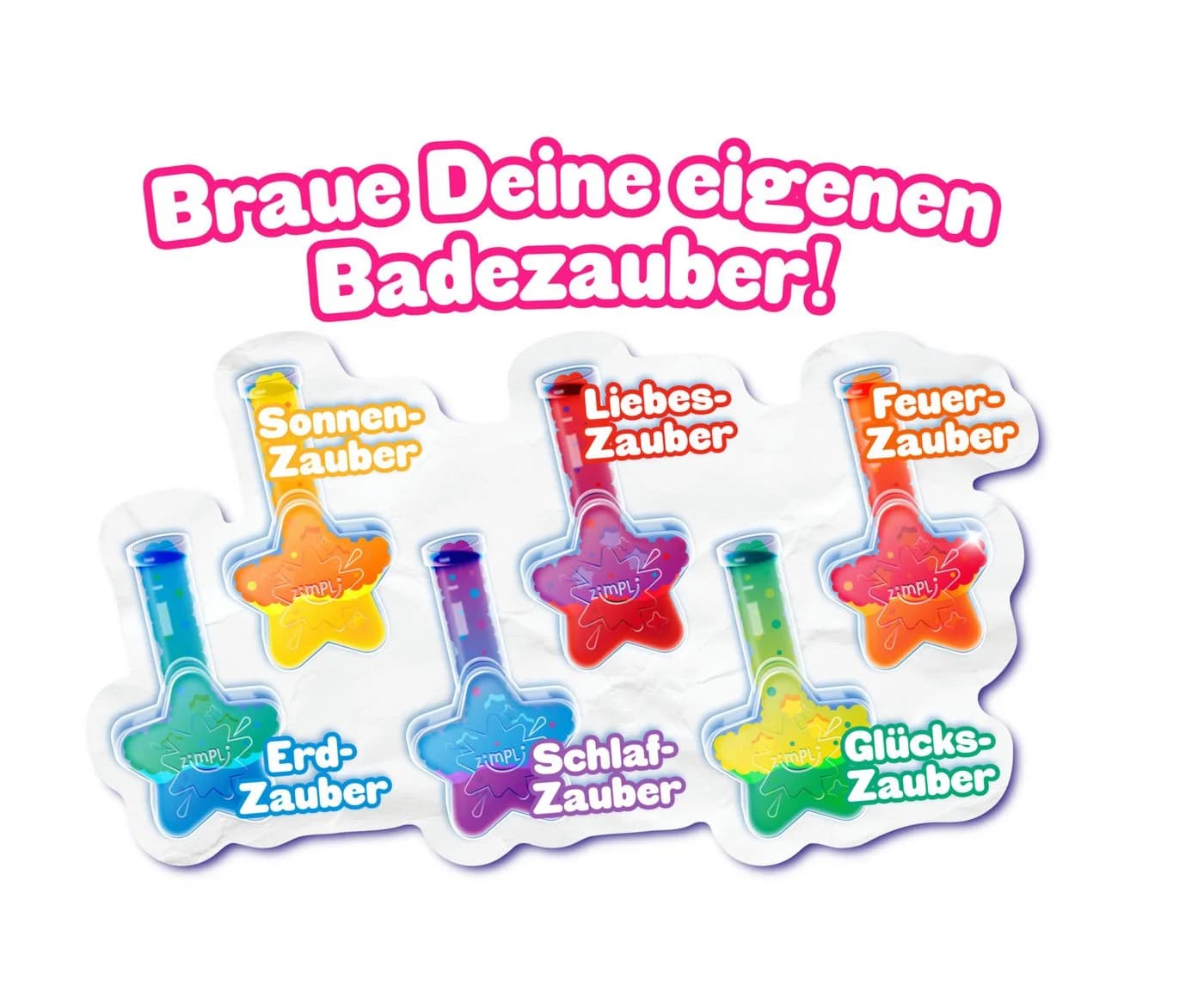 SIMBA Kreativset Baff Potions Badezauberset Bunt - Bild 4