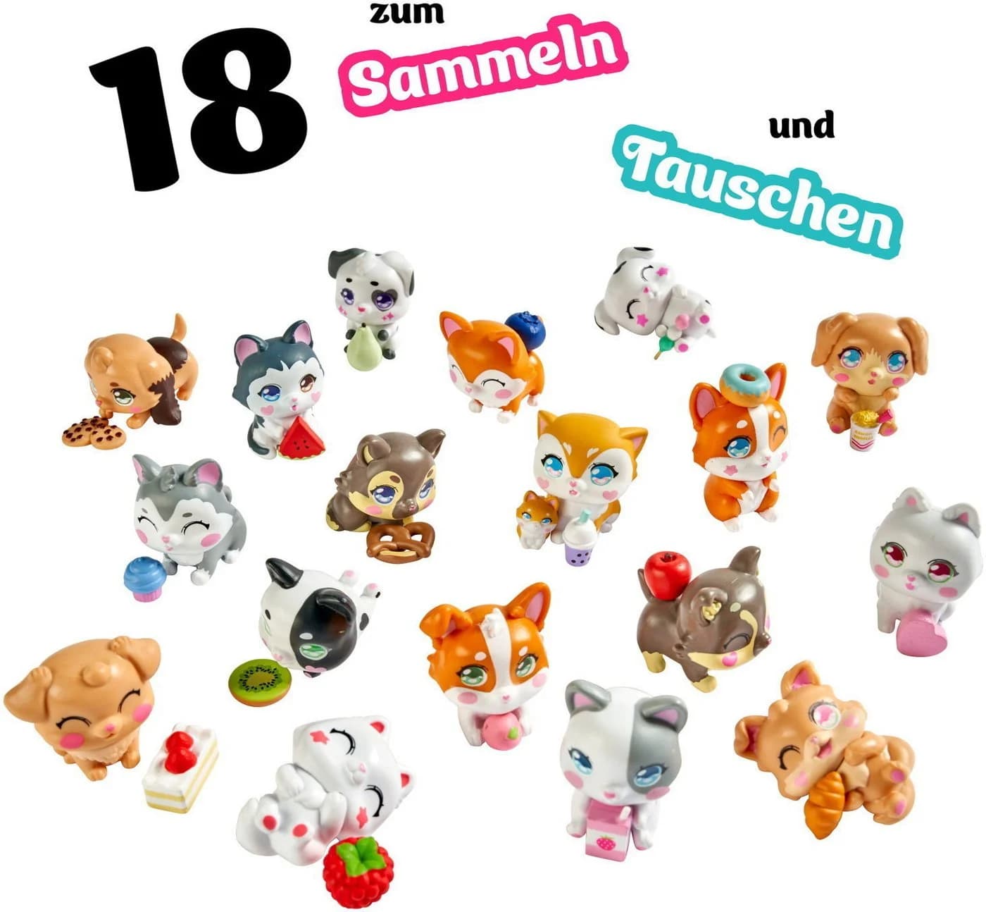 SIMBA Kawaii Pups Überraschungs-Set 4 Stück Hündchen - Bild 3