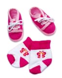 Simba Dickie Puppen Schuhe und Socken 4fach sortiert New Born Baby Bild 4