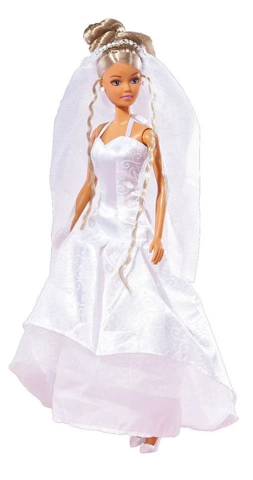 Simba Dickie Steffi Love Anziehpuppe Hochzeitskleid 13teilig 2fach sortiert