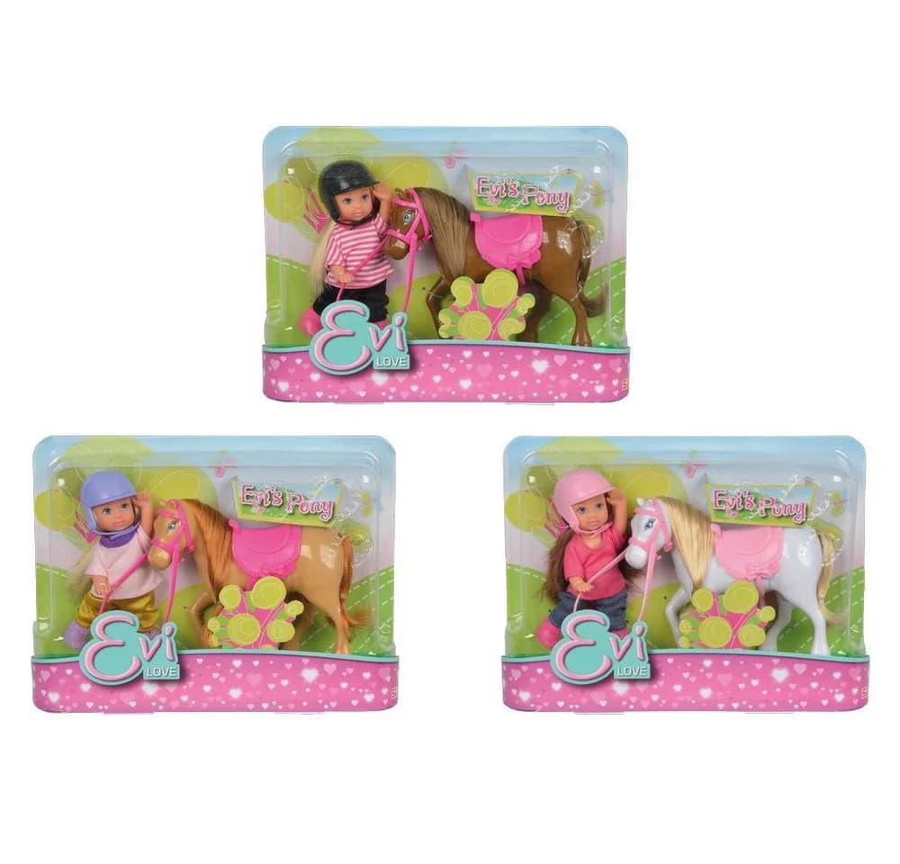 Simba Dickie Minipuppe Evis mit Pony - Bild 2