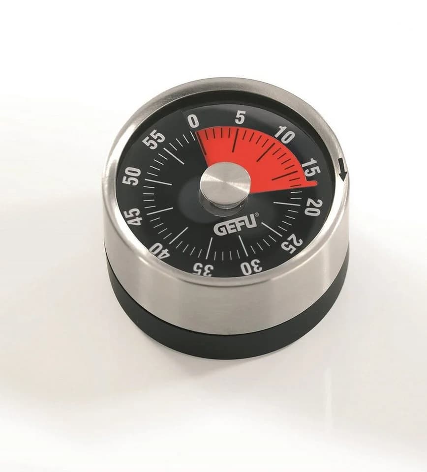 GEFU Eieruhr Timer OPTICO Edelstahl Küchentimer Kurzzeitmesser - Bild 2