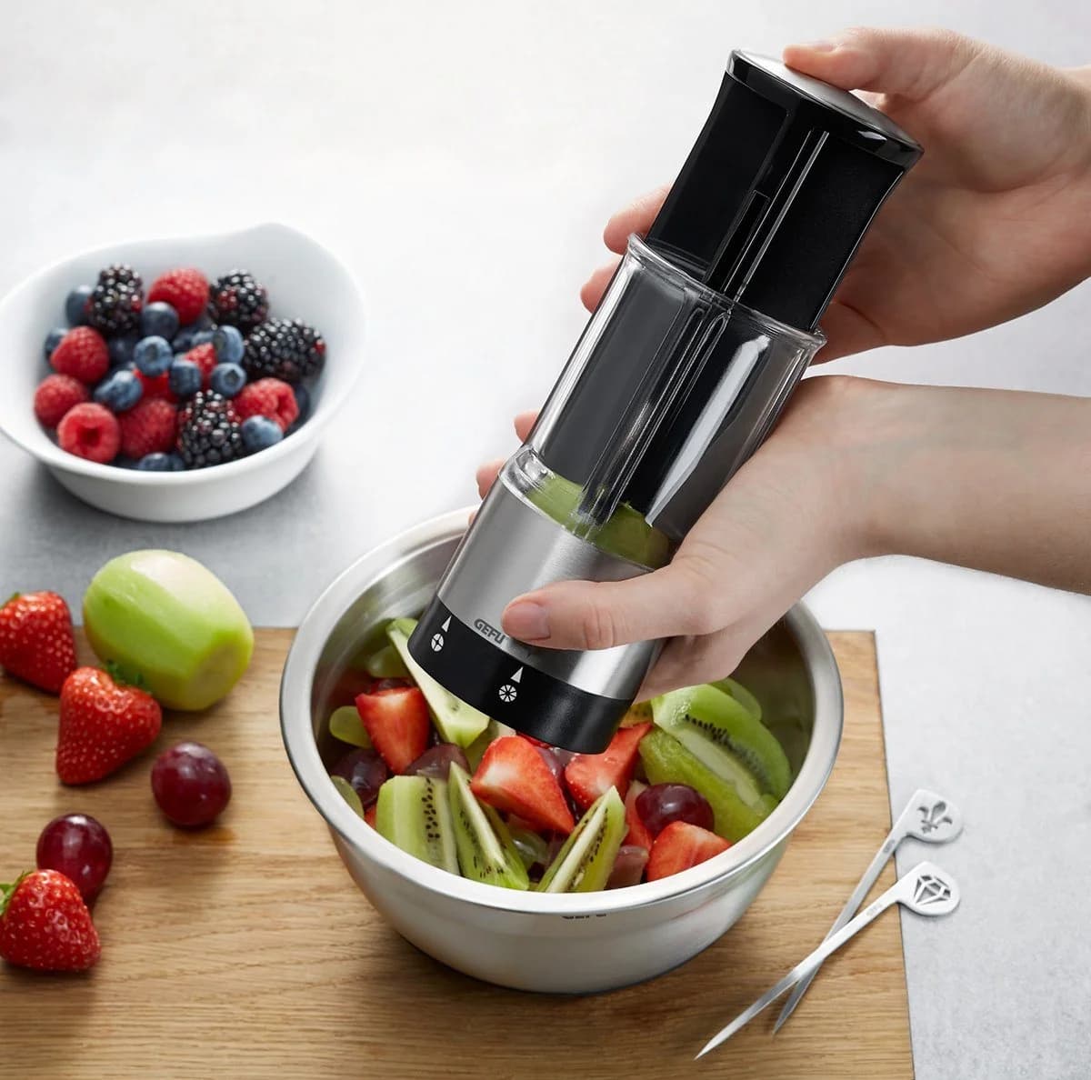 GEFU FLEXICUT Obstmesser mit verstellbarem Klingenstahl - Bild 3