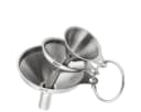 GEFU Trichter 3er Set VERSARE Mini Edelstahl Silber Bild 2