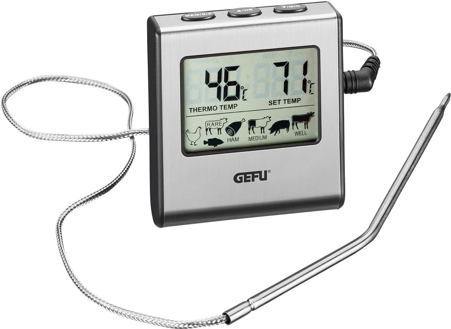 GEFU Bratenthermometer TEMPERE Digital Edelstahl