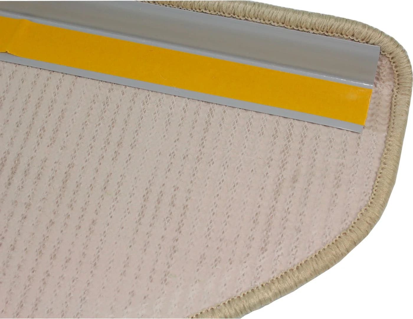 DEKOWE Stufenmatte Mara S2 Beige 100% Sisal Selbstklebend